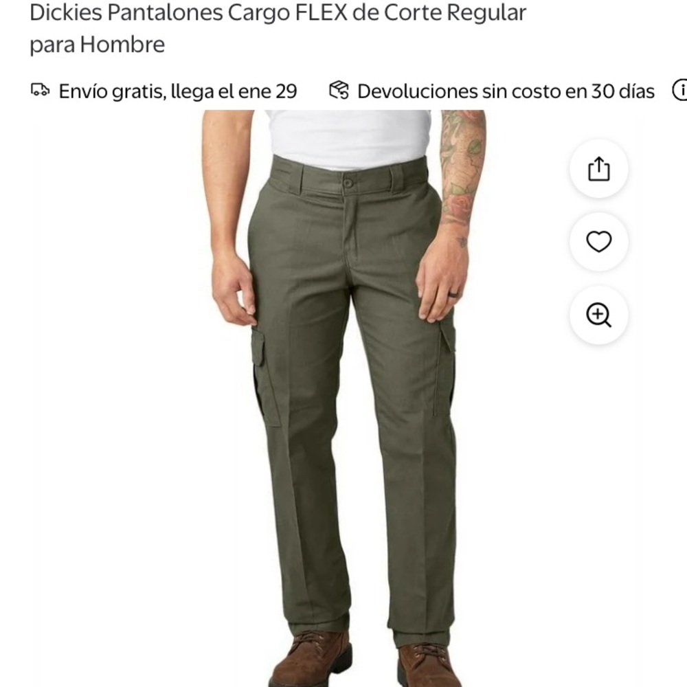 Dickies Men's Flex Slim Fit Taper Leg Multi-Use Pocket Work Pant